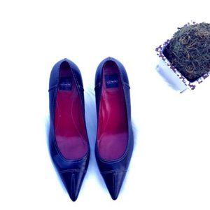 Authentic Coach Classic Black Heels